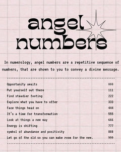 ANGEL NUMBERS GOLD EDITION